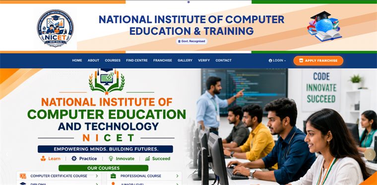 NICET — National Institute of Computer Education & Training